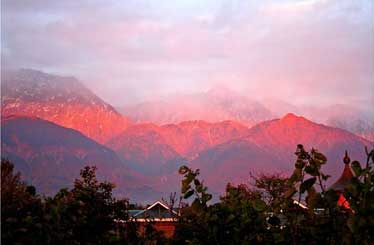 Sunset at Dharamsala